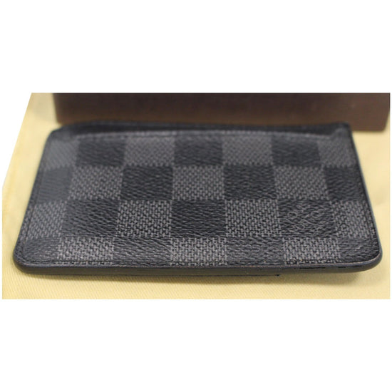 Louis Vuitton Neo Card Holder (2 Card Slot) Damier Graphite in Coated  Canvas - US
