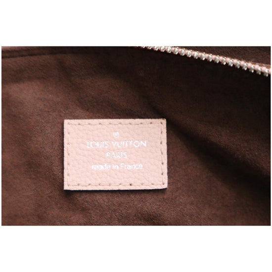 Louis Vuitton Pink Haumea Mahina Leather Two-Way Shoulder Bag – I MISS YOU  VINTAGE