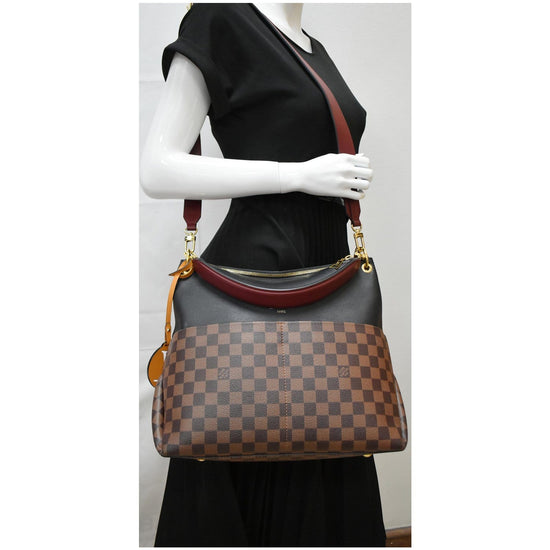 Louis Vuitton Damier Ebene Maida Hobo Handbag