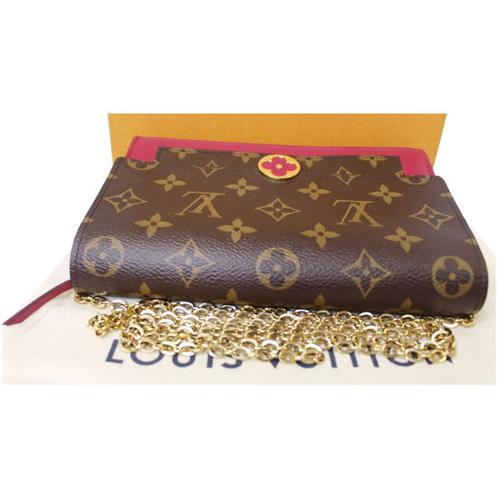 LOUIS VUITTON FLORE CHAIN BAG WITH BOX DUSTBAG AND CARDS, Luxury, Bags &  Wallets on Carousell