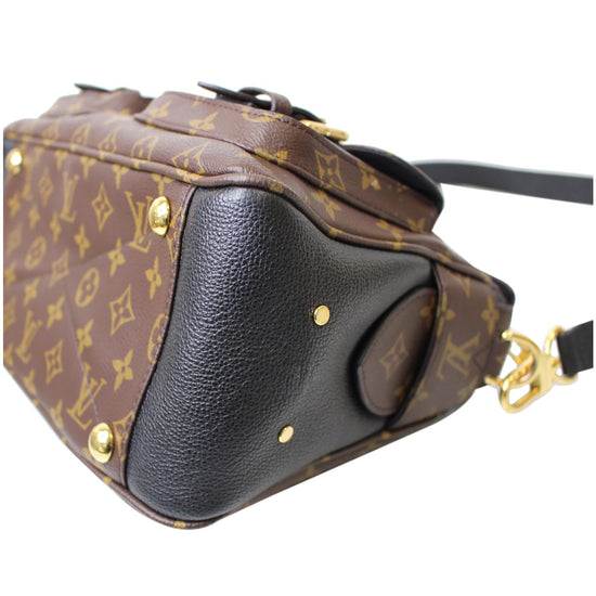 LV Manhattan NM Monogram Canvas with Leather and Gold Hardware