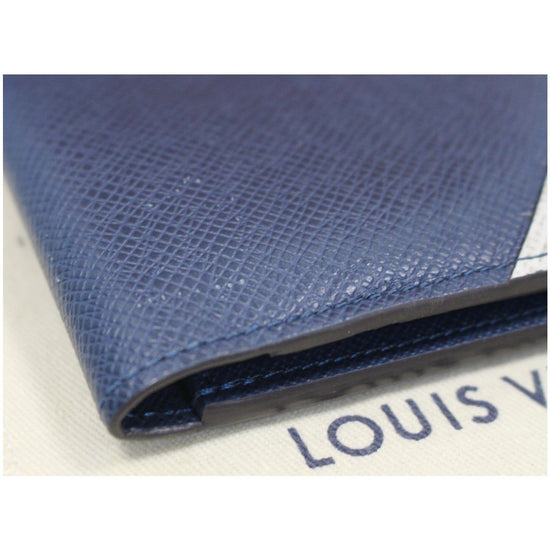 Louis Vuitton Taiga Porte-billets 3 Volets M30422 Men's Taiga Leather Bill  Wallet (bi-fold) Ardoise | eLADY Globazone