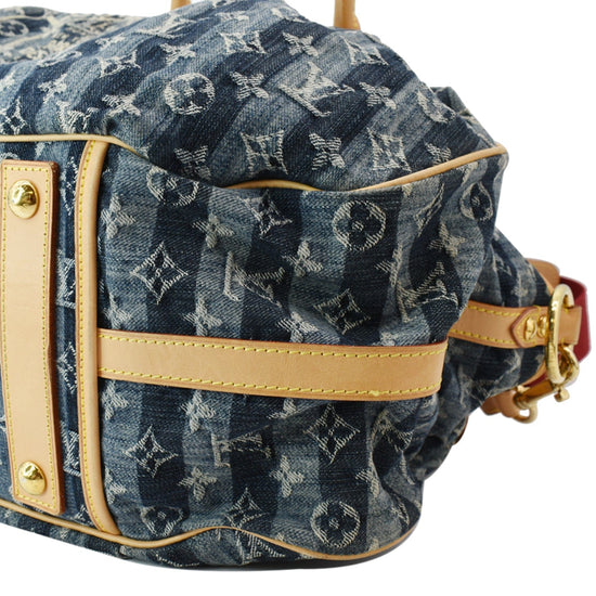 Louis Vuitton Monogram Denim Porte Epaule Raye Cabas GM - Blue Totes,  Handbags - LOU802179