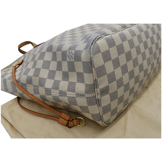 💯Authentic Louis Vuitton Neverfull MM Damier