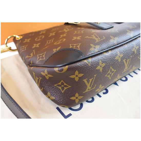 LOUIS VUITTON Monogram Odeon PM Black 566307