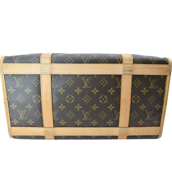 Louis Vuitton Sac Shan 40 Pet Carrier Bag Monogram Brown Storage