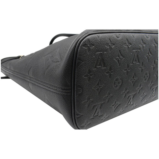 Louis Vuitton Black Monogram Empreinte Neverfull MM Bag – The Closet