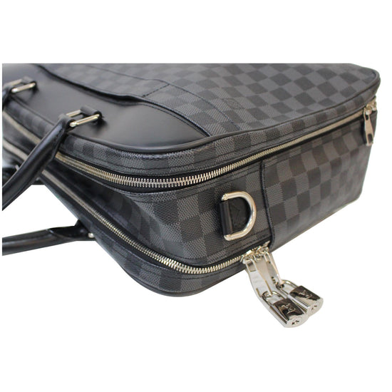 Louis Vuitton Overnight Damier Graphite Travel Bag