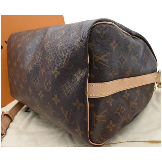 Speedy bandoulière handbag Louis Vuitton Brown in Plastic - 37415344