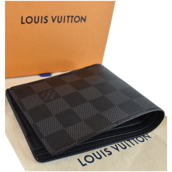 Louis Vuitton Black Damier Graphite Coated Canvas Zip Around Wallet – MISLUX