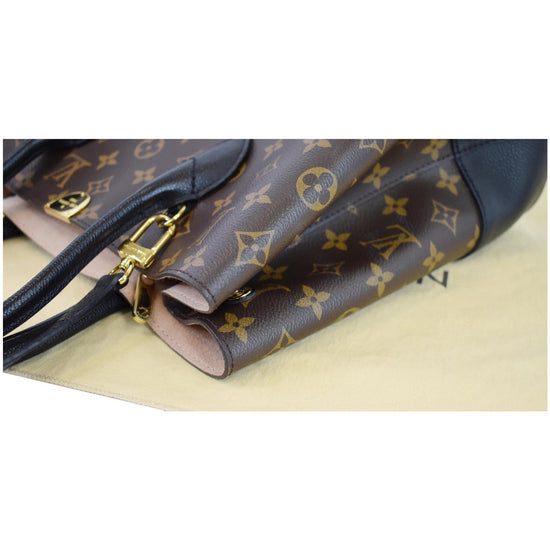 Louis Vuitton Flandrin Handbag Monogram Canvas Brown 23612473