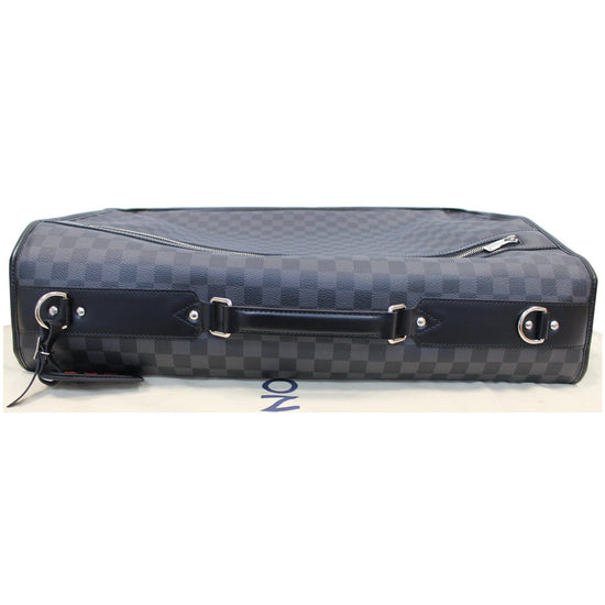 Louis Vuitton Damier Graphite 2 Hanger Garment Bag w/ Strap