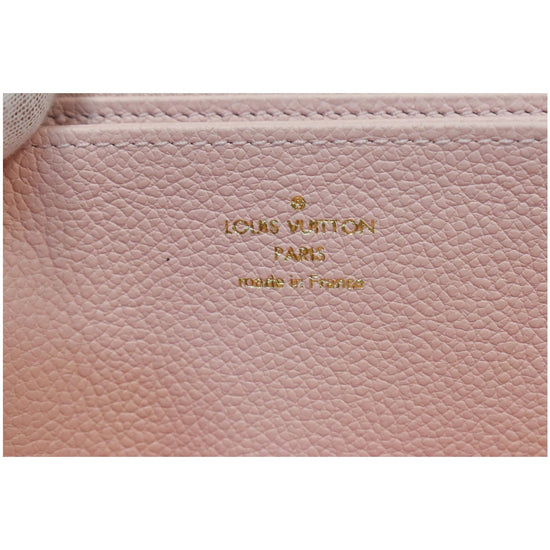LOUIS VUITTON Monogram Giant By The Pool Zippy Wallet Light Pink 794236