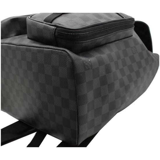 LOUIS VUITTON Utility Damier Graphite Backpack Bag Black - 10