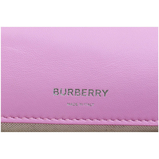 Cross body bags Burberry - Quilted Lola bag in pink - 8023889