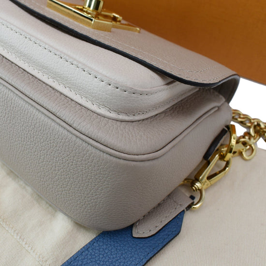 Louis Vuitton Lockme Tender Crossbody Bag Calfskin In Beige/ White - Praise  To Heaven