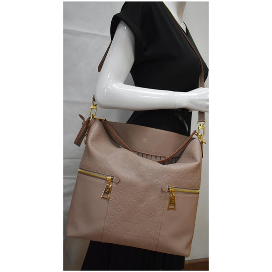 Louis Vuitton Taupe Glace Monogram Empreinte Leather Melie Bag - Yoogi's  Closet