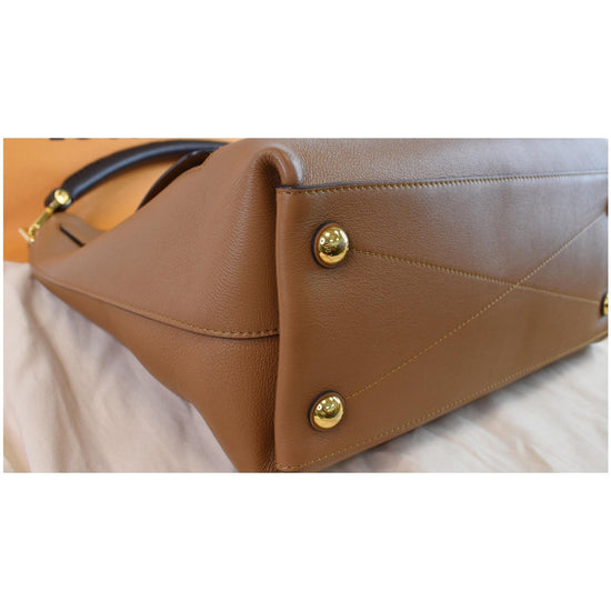 Louis Vuitton - Bagatelle Parnassea Leather Hobo Bag Hazelnut