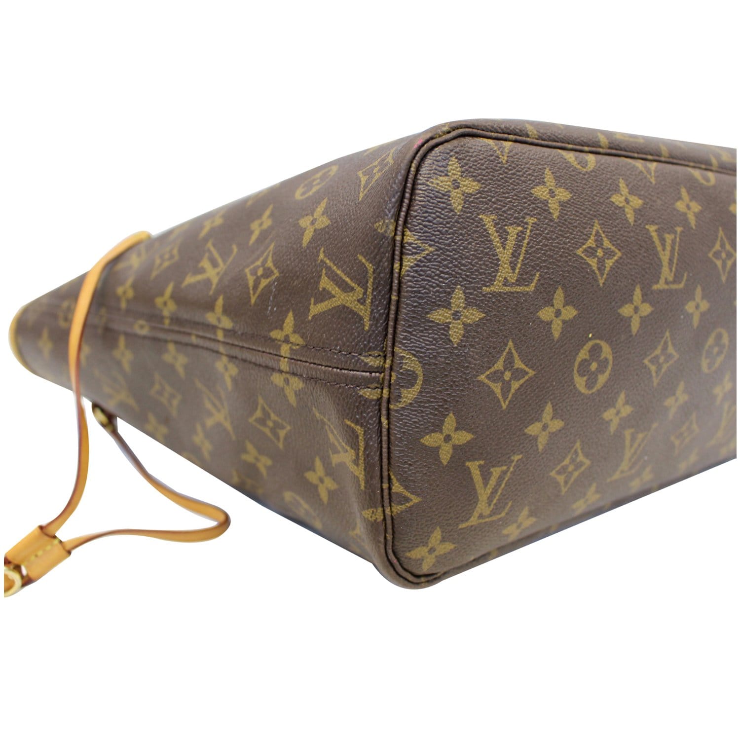 LOUIS VUITTON Neverfull MM Monogram Canvas Tote Shoulder Bag Brown-US