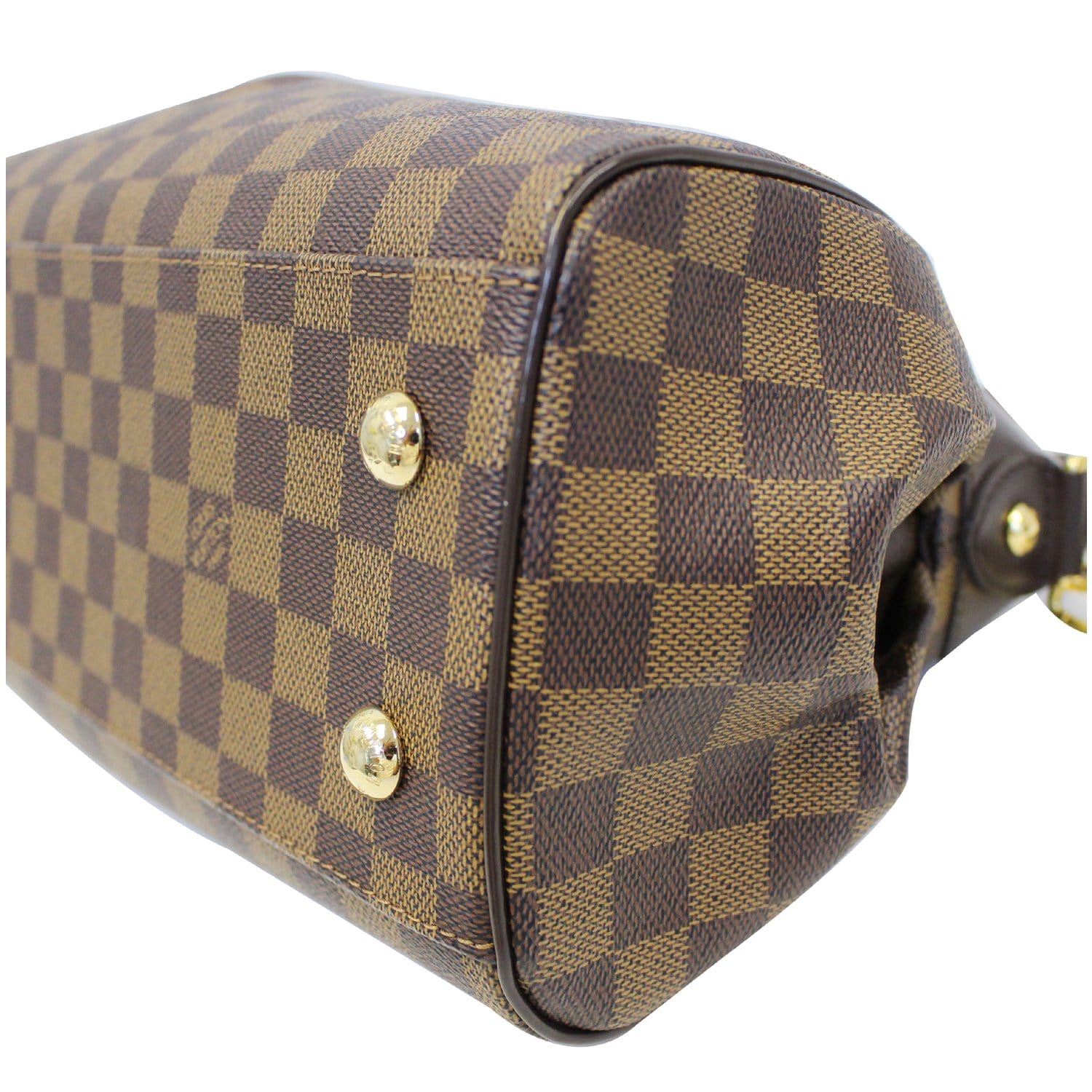 LOUIS VUITTON Trevi PM Damier Ebene Shoulder Bag Brown-US