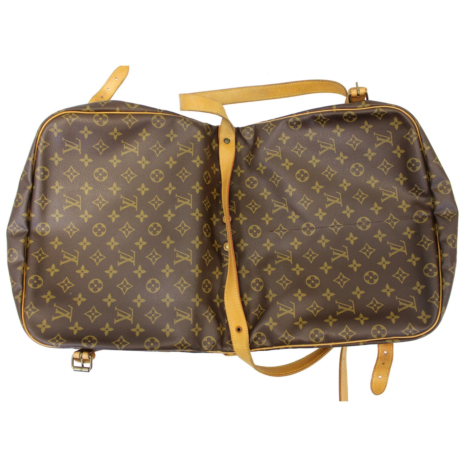 Louis Vuitton LV Men Utility Side Bag Monogram Coated Canvas - LULUX