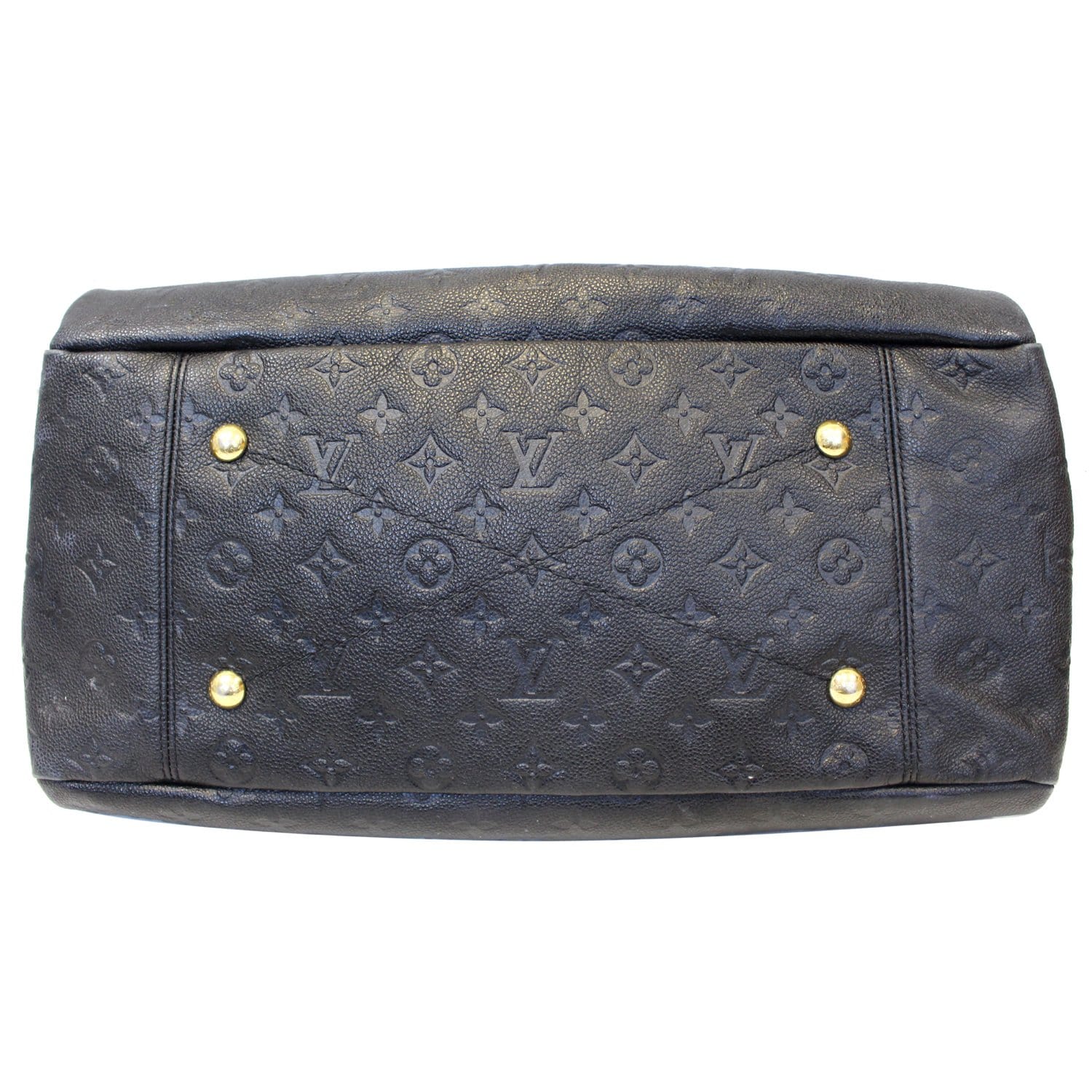 LOUIS VUITTON Artsy MM Empreinte Monogram Shoulder Bag Black-US