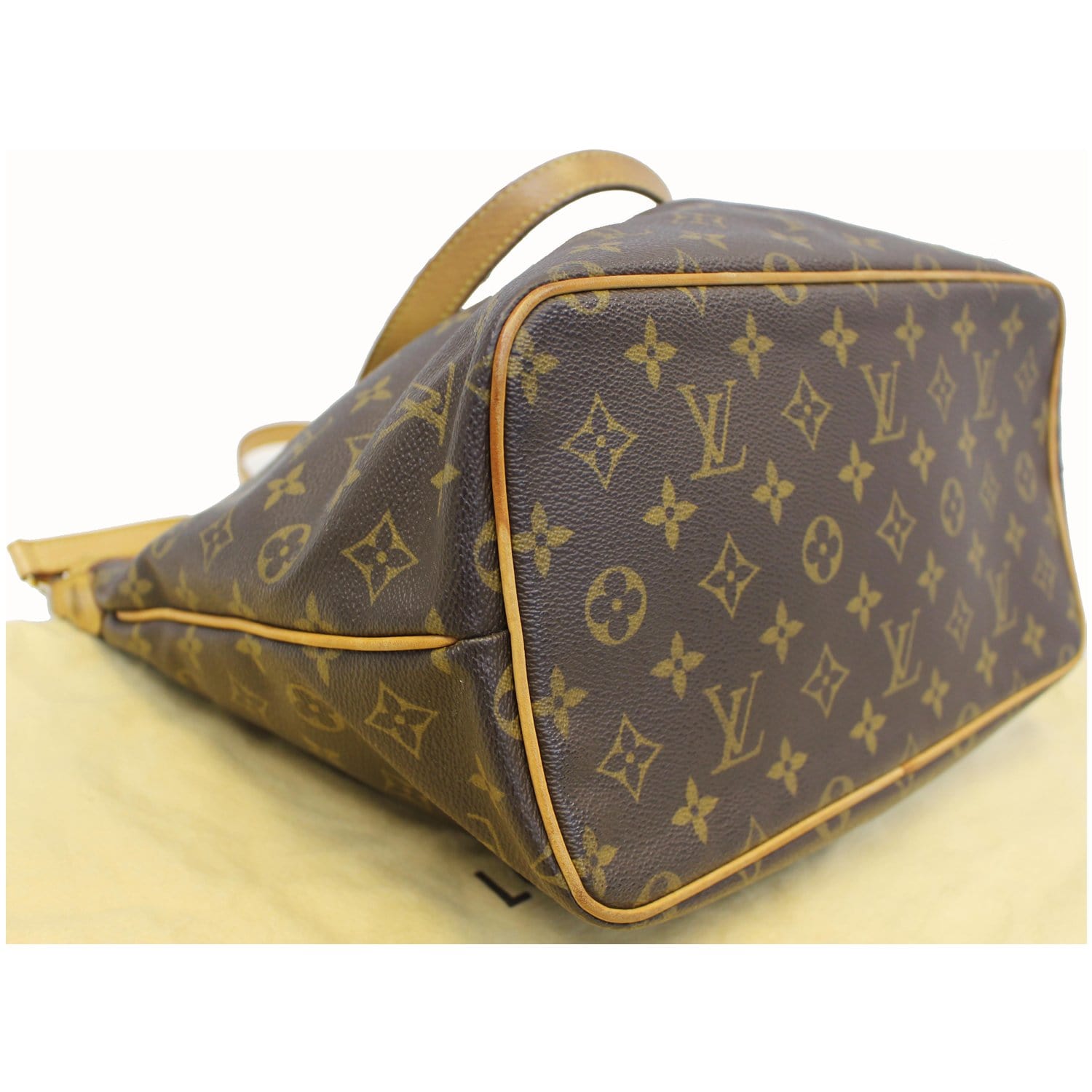 LOUIS VUITTON Palermo PM Monogram Canvas Shoulder Bag Brown-US