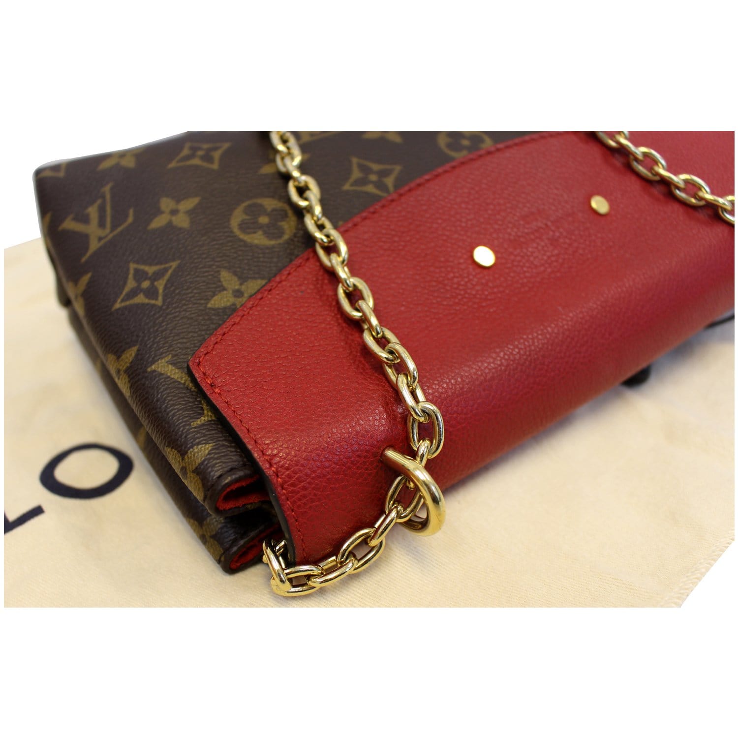 Louis Vuitton Saint Placide Monogram Red – ＬＯＶＥＬＯＴＳＬＵＸＵＲＹ