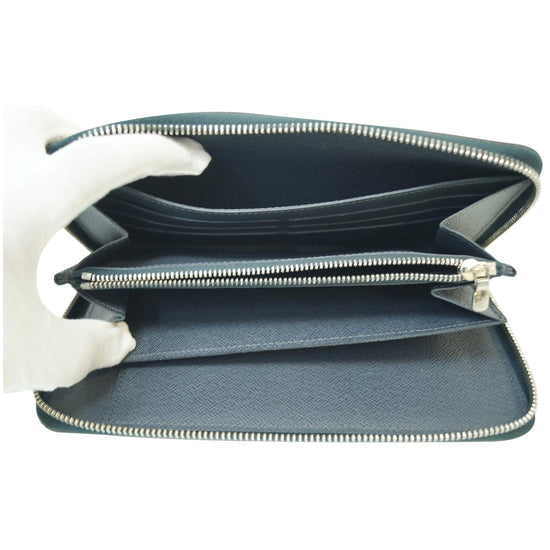 Louis Vuitton Epi Leather Zip-Around Organizer NM M62643 Long Wallet Men  S1959