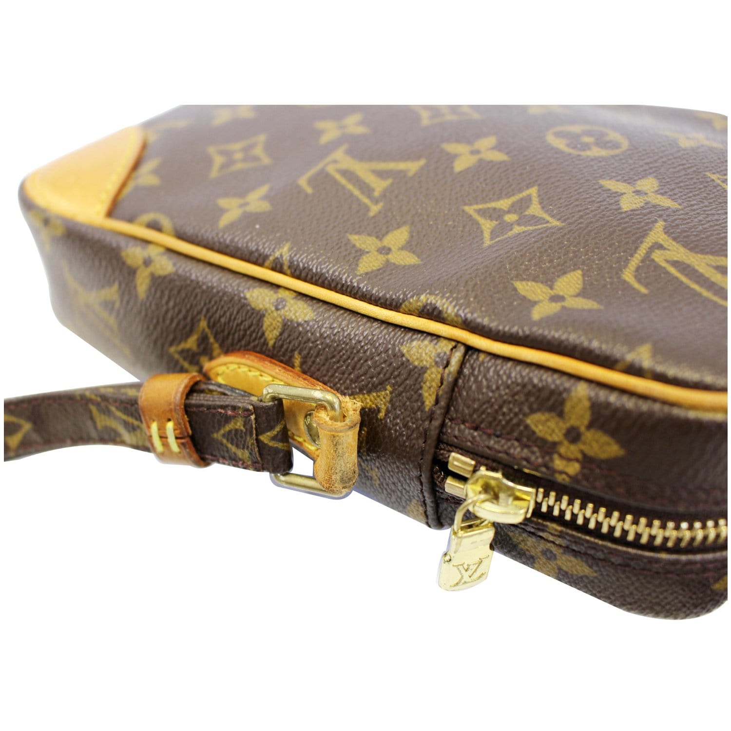 LOUIS VUITTON LV Danube Monogram Canvas Crossbody Bag Brown-US