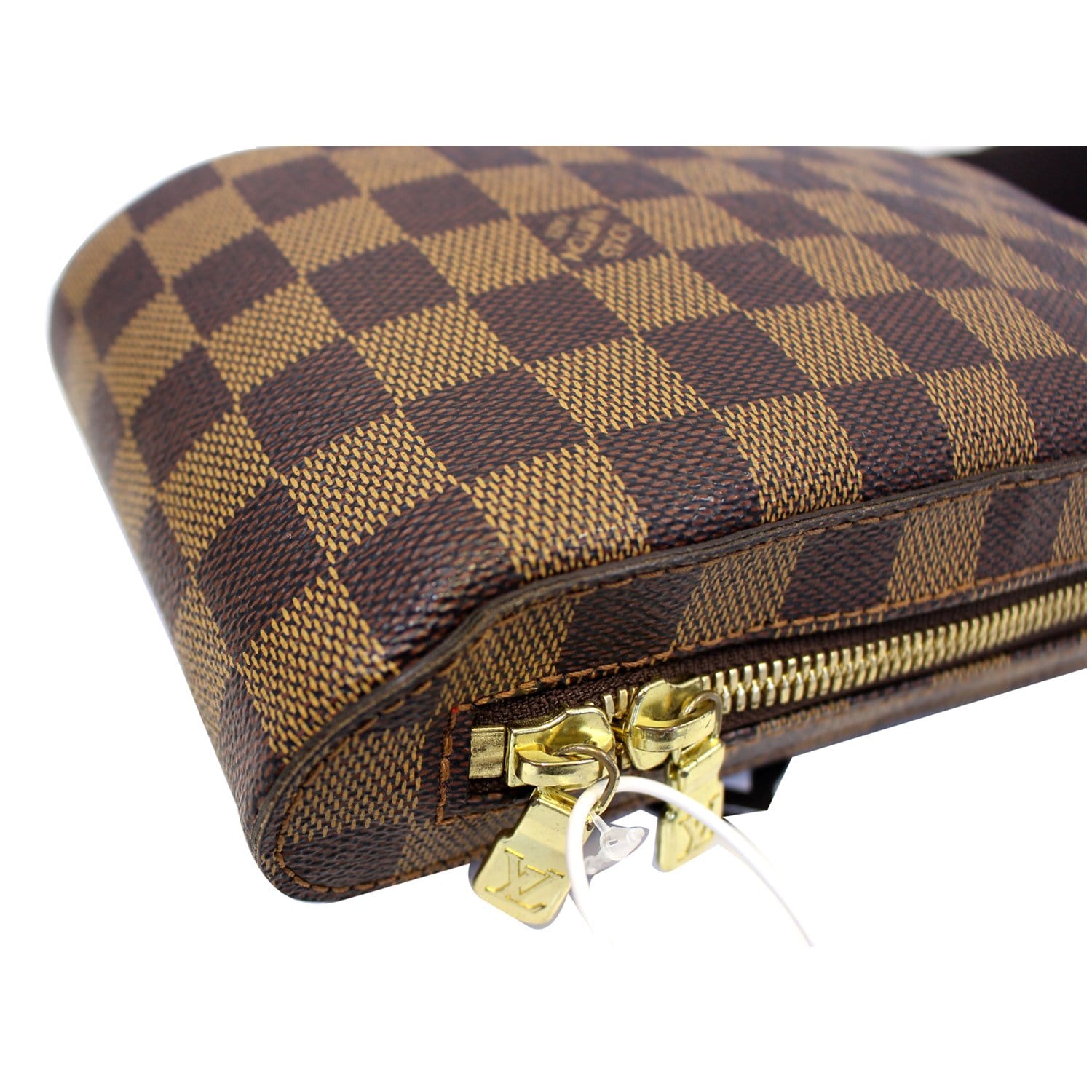 LOUIS VUITTON Damier Ebene Geronimos Brown Hip Bag-US