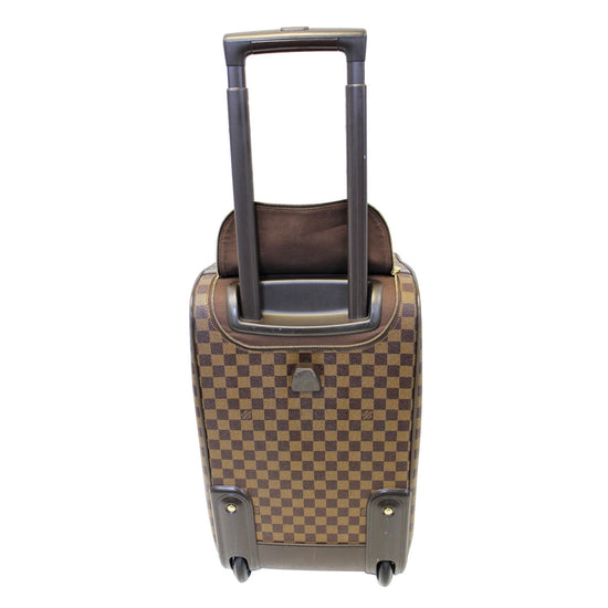 Louis Vuitton Damier Ebene Coated Canvas Eole Rolling Luggage 50