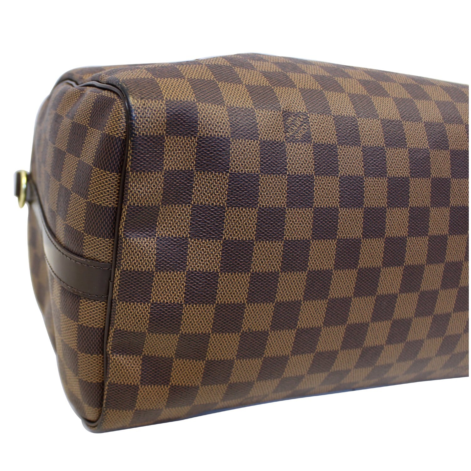 LOUIS VUITTON Damier Ebene Speedy 35 Bandouliere Shoulder Bag-US