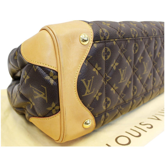 Louis Vuitton Vintage - Monogram Etoile Shopper Bag - Brown - Canvas and  Python Leather Handbag - Luxury High Quality - Avvenice