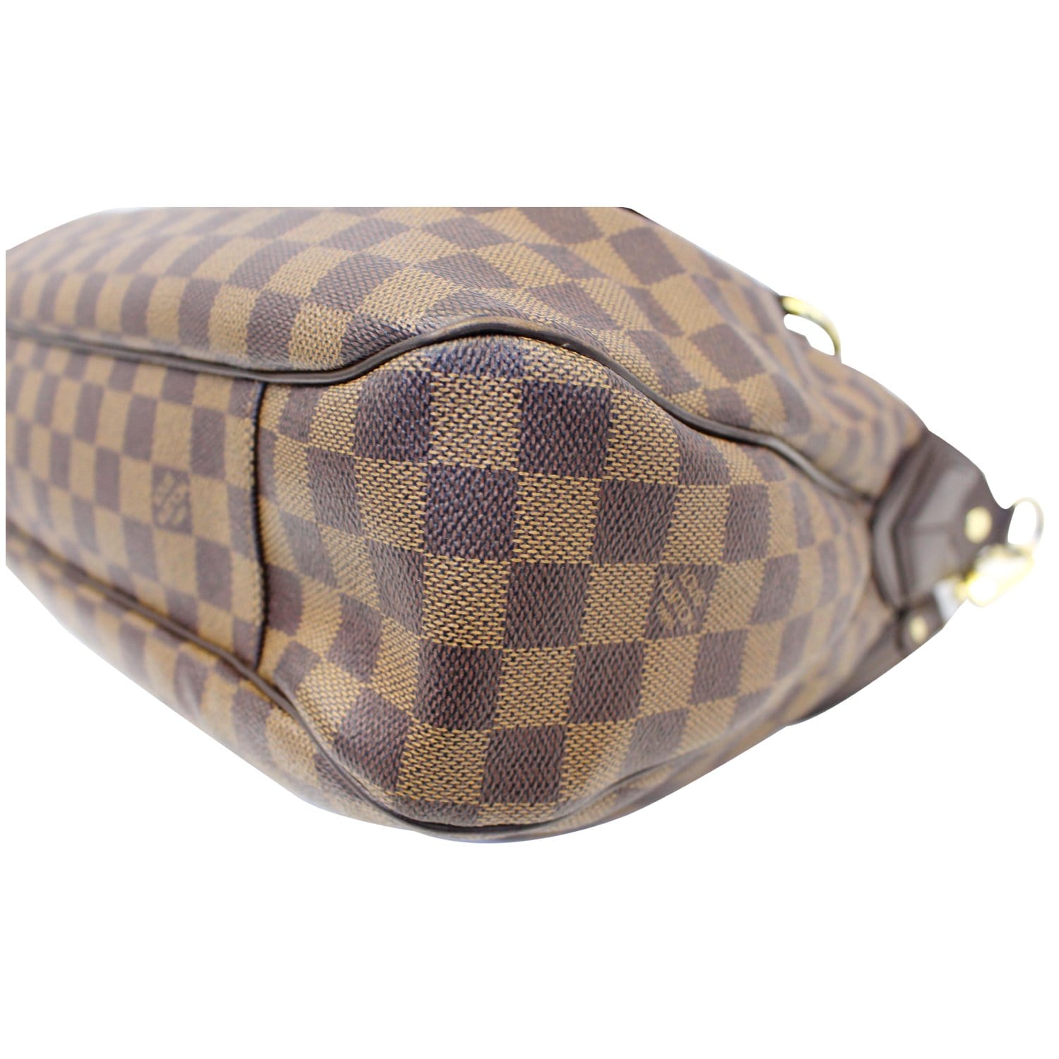 Louis Vuitton Damier Ebene Evora MM Tote Shoulder Bag