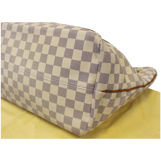 LOUIS VUITTON Damier Azur Canvas Cabas PM Beach Bag Limited