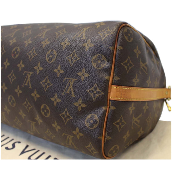 LV Speedy 35 shouderbag in Monogram canvas customized Marilyn