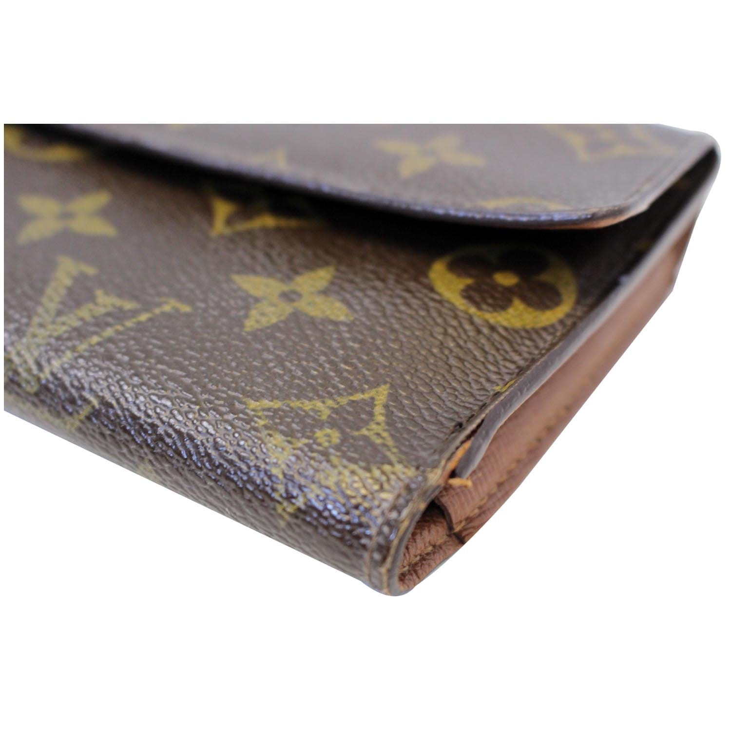 LOUIS VUITTON Porte Tresor International Monogram Canvas Wallet Brown-US