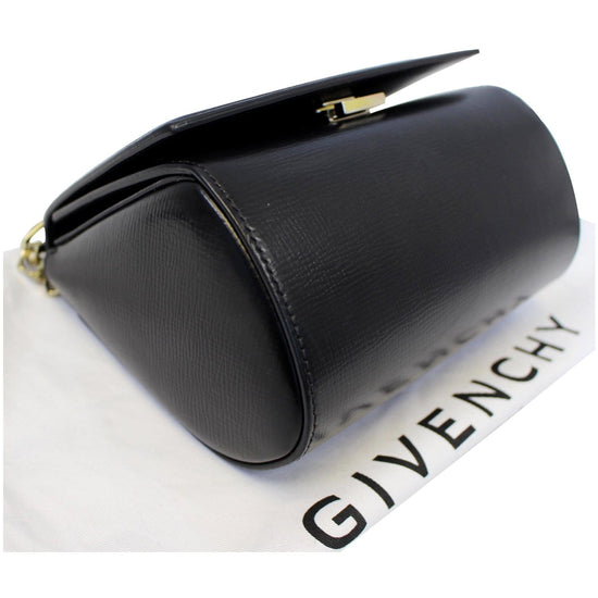 GIVENCHY Mini Pandora Box Calfskin Leather Chain Crossbody Bag