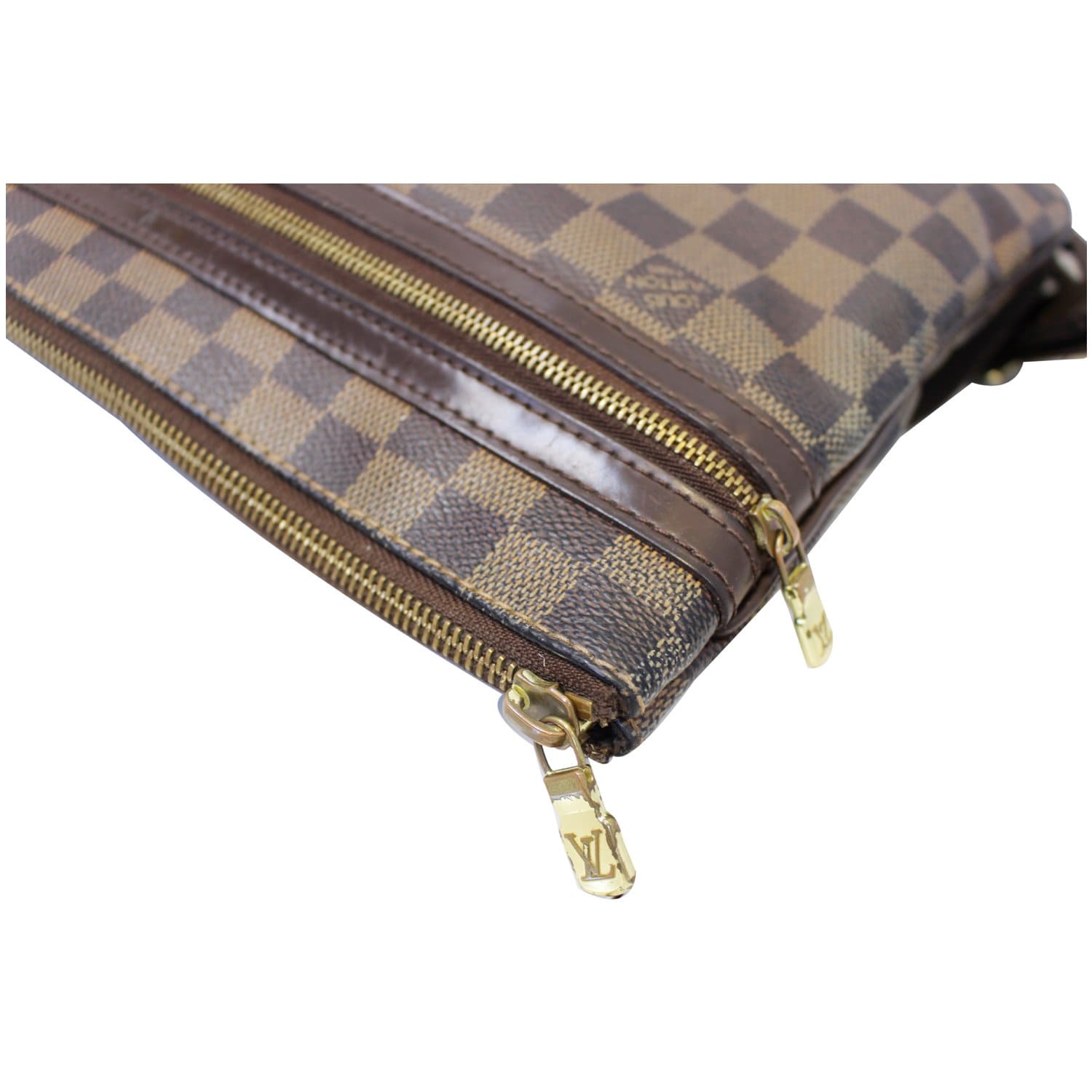 Auth Louis Vuitton Damier Pochette Bosphore Shoulder Bag N51111