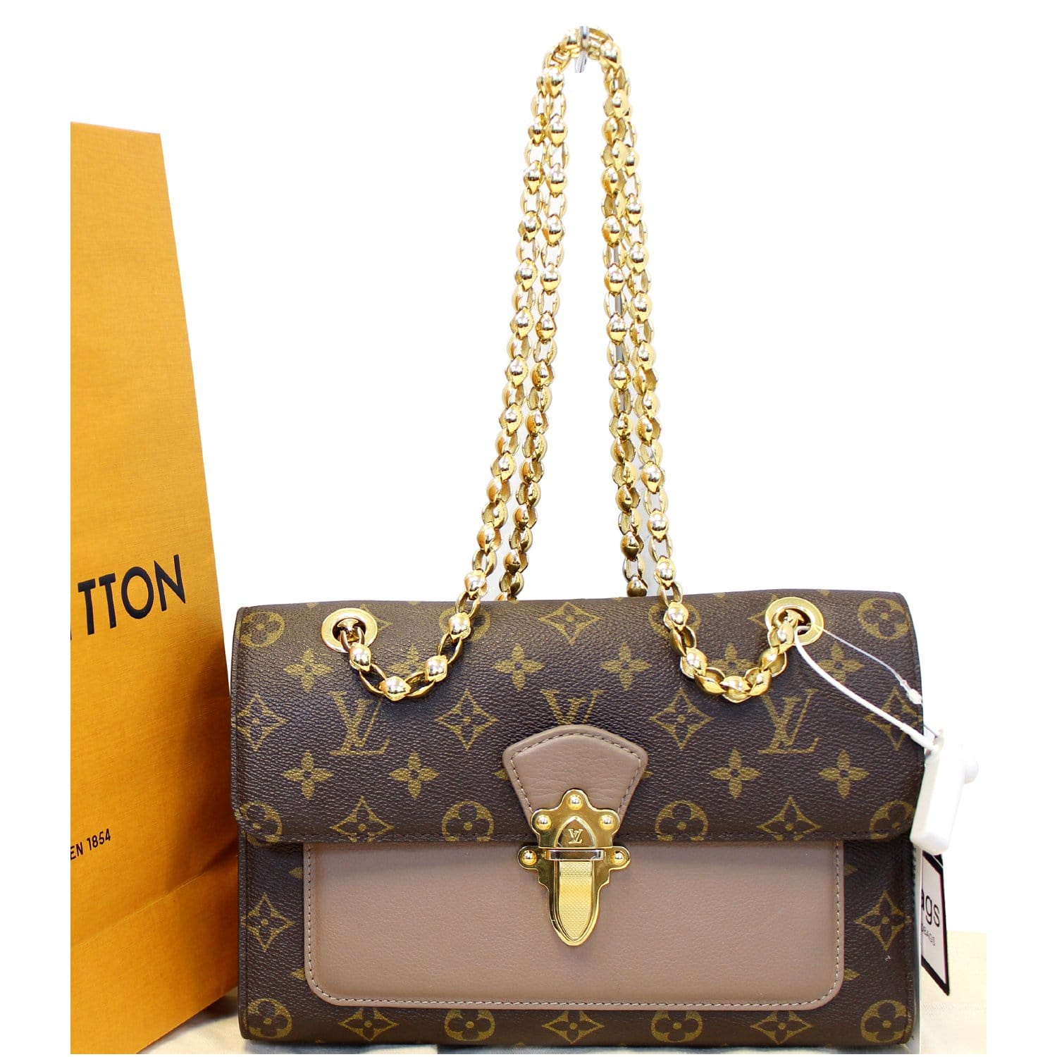 Louis Vuitton Monogram Victoire Shoulder Chain Bag