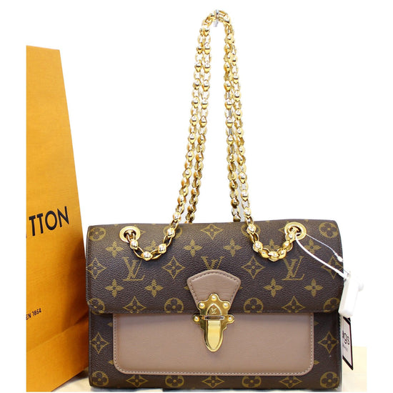 Luxury Heirs Pro LV Crossbody Purse w/ Gold Chain