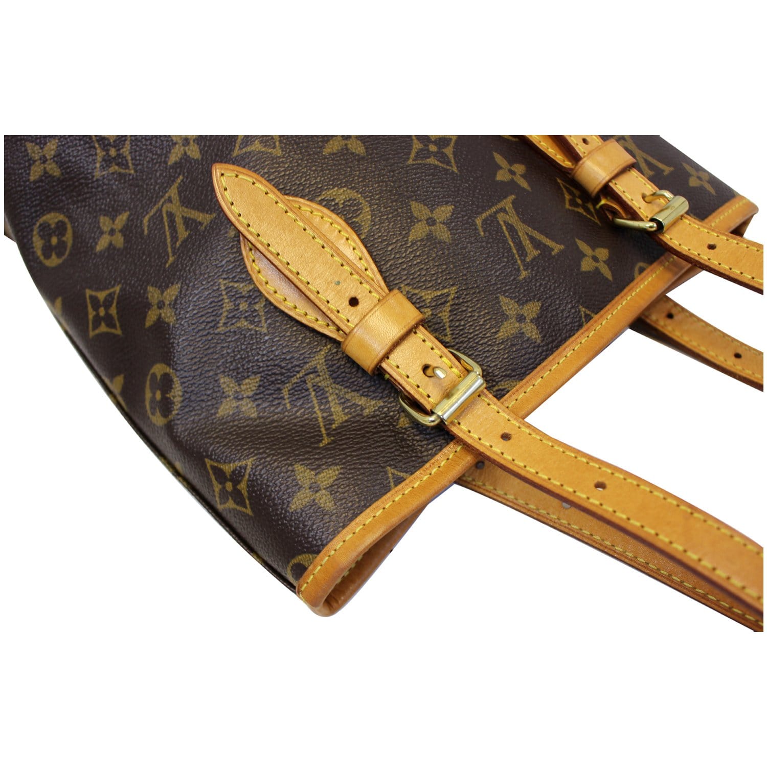 LOUIS VUITTON Bucket PM Monogram Canvas Shoulder Bag-US