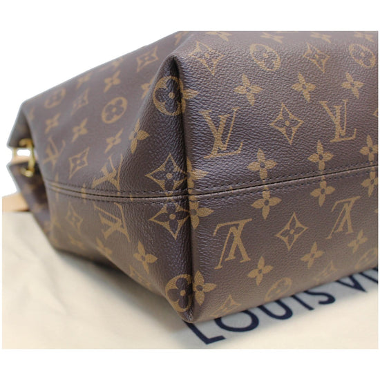 LOUIS VUITTON GRACEFUL MM MONOGRAM CANVAS SHOULDER BAG-TT3370-SOLD