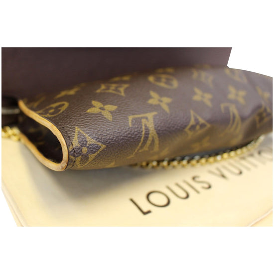 Louis Vuitton Sophie Clutch Monogram (With Leather Strap) Brown in Coated  Canvas with Gold-tone - US