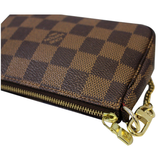 Louis Vuitton // Brown Damier Ebene Mini Pochette Accessoires Bag – VSP  Consignment