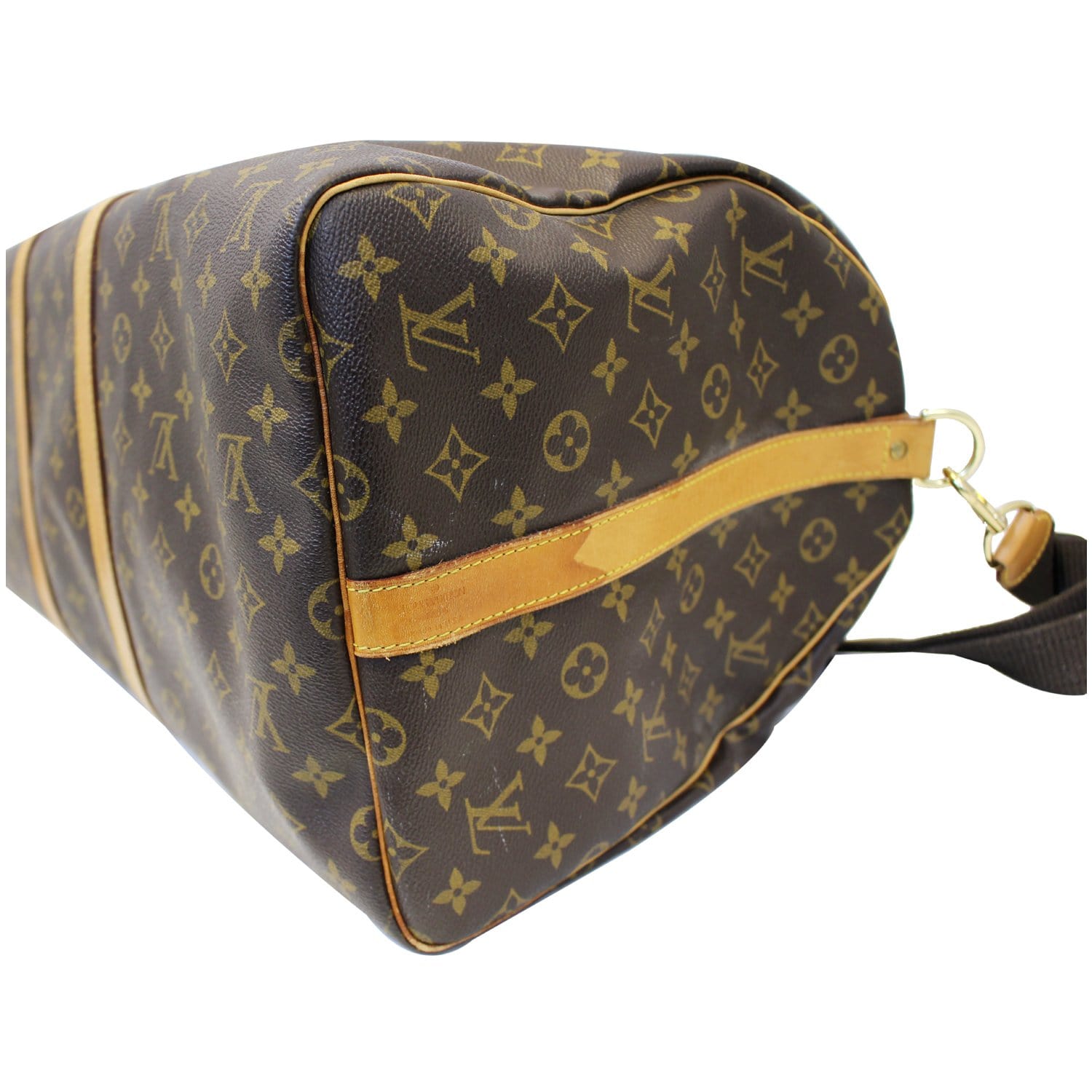 LOUIS VUITTON Keepall Bandouliere 55 Monogram Canvas Travel Bag-US