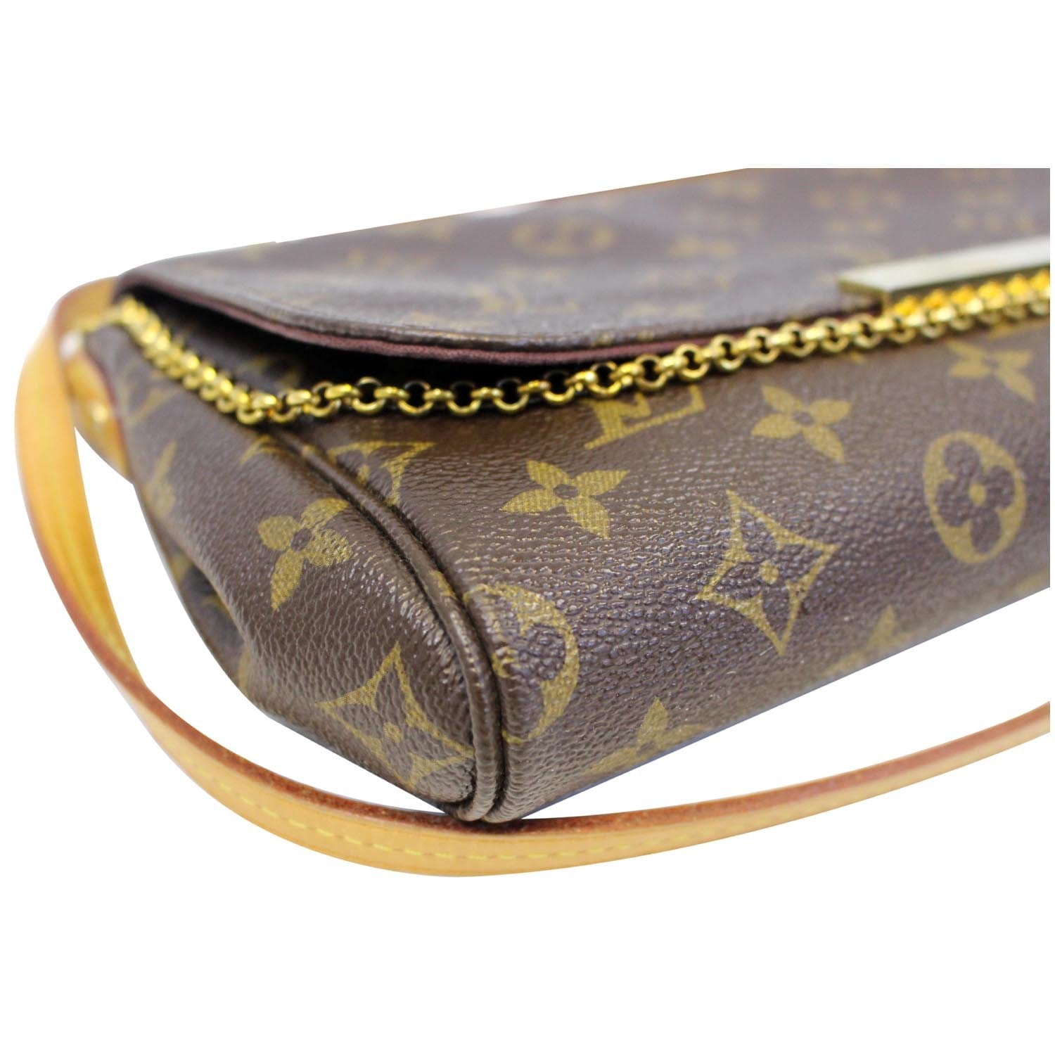 LOUIS VUITTON Favorite MM Monogram Canvas Crossbody Bag Brown-US