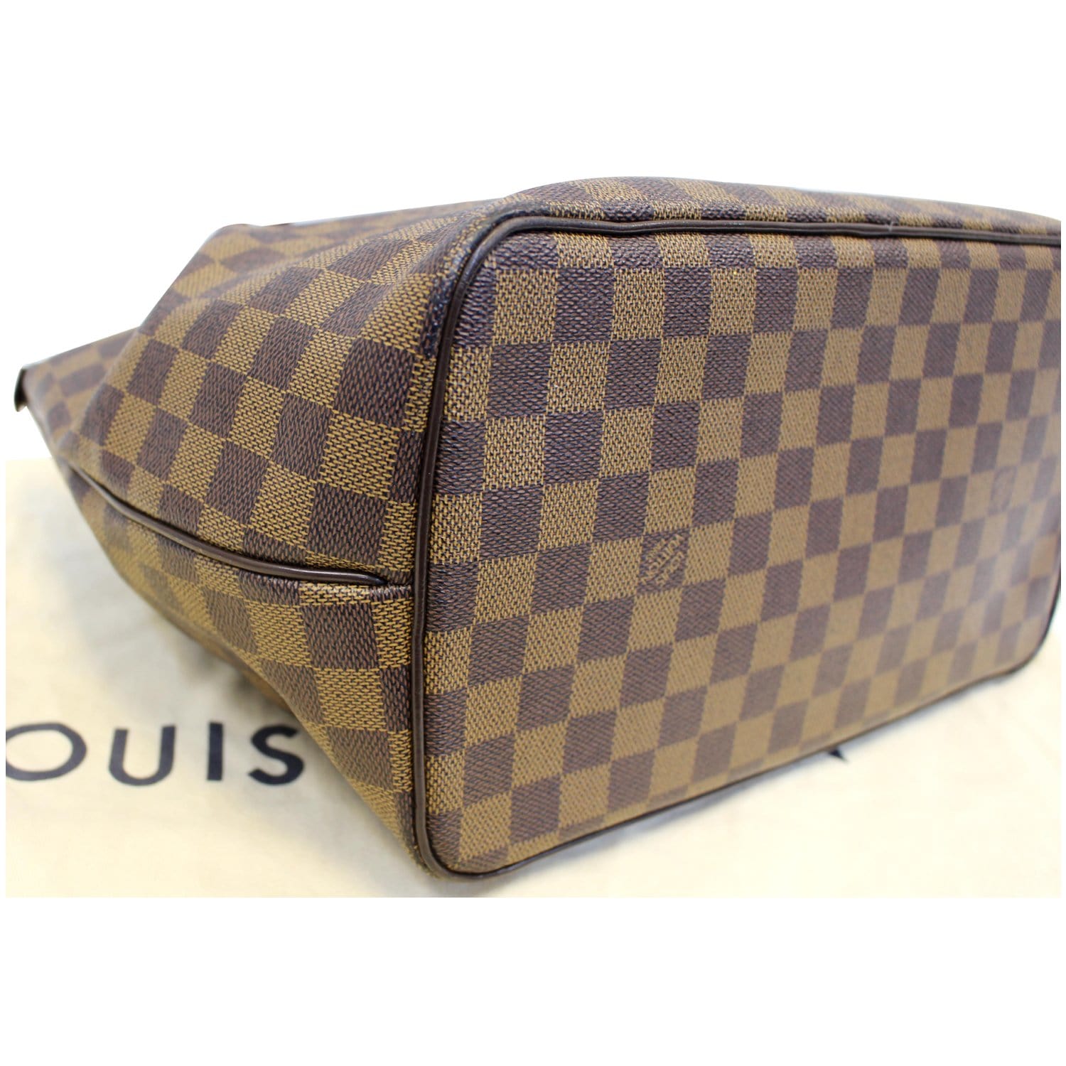 LOUIS VUITTON Westminster GM Damier Ebene Tote Shoulder Bag Brown-US