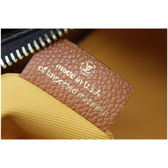 Louis Vuitton Manhattan NM Handbag Monogram Canvas with Leather Brown  2403222